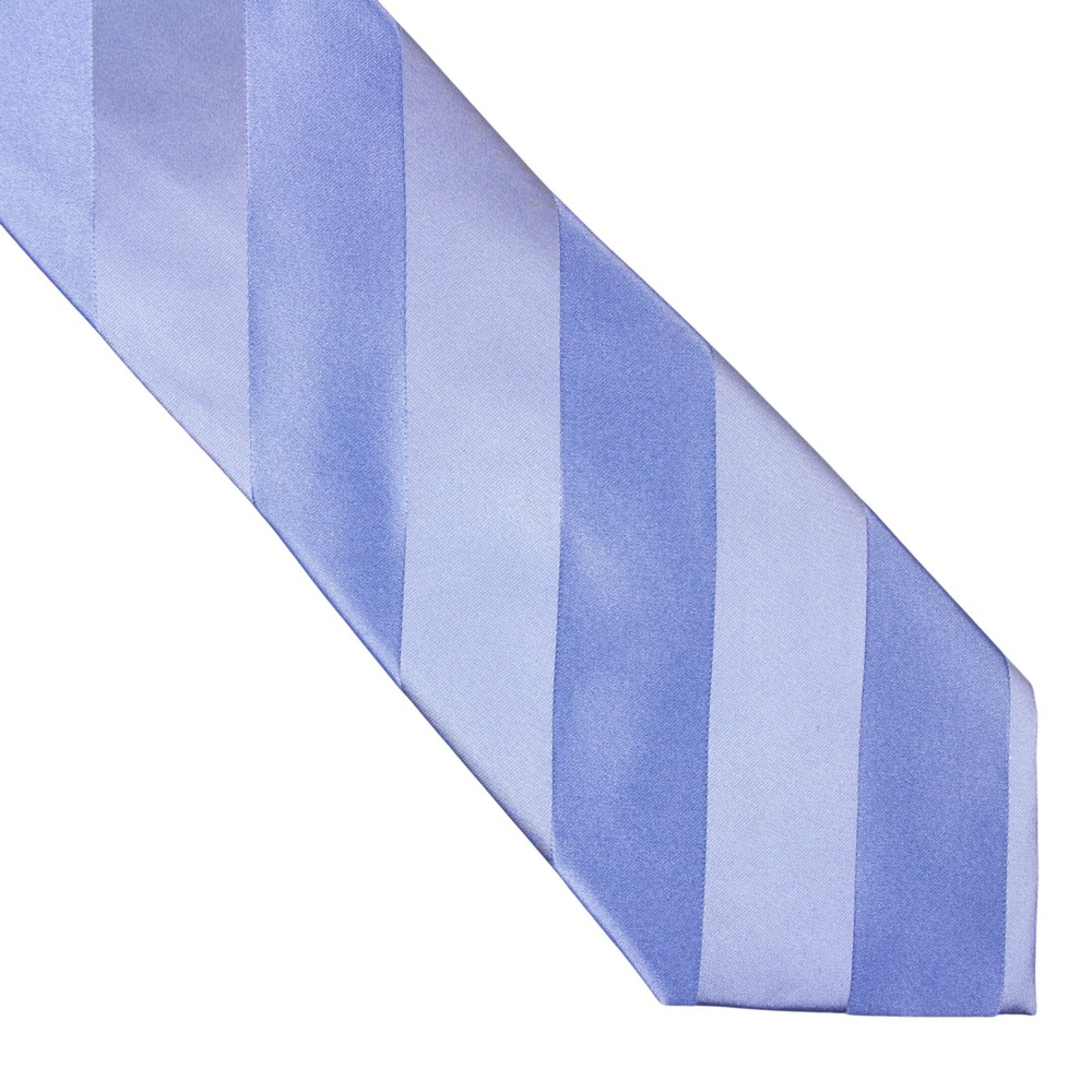 Donald J Trump Signature Collection Silk Tie Blue‎ Striped Mens Necktie